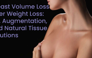 Featured image for blog post titled ‘Breast Volume Loss After Weight Loss: Lift, Augmentation, and Natural Tissue Solutions’